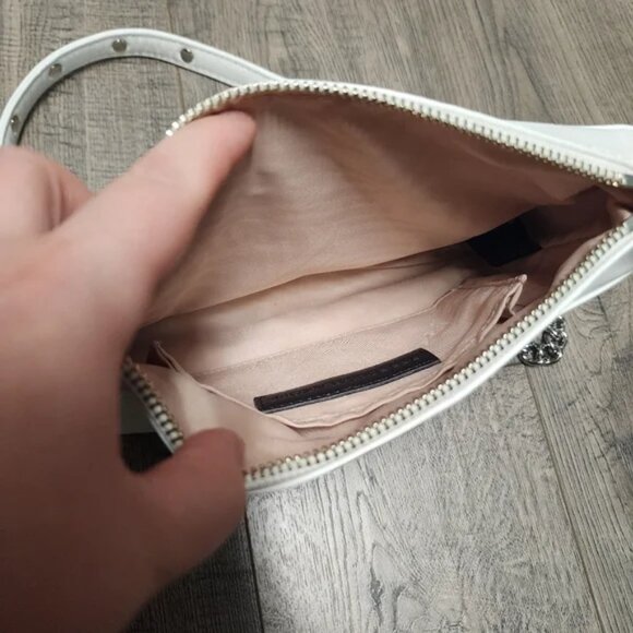 Rebecca Minkoff Mini Mac Bag - White - Genuine Leather - Picture 4 of 5